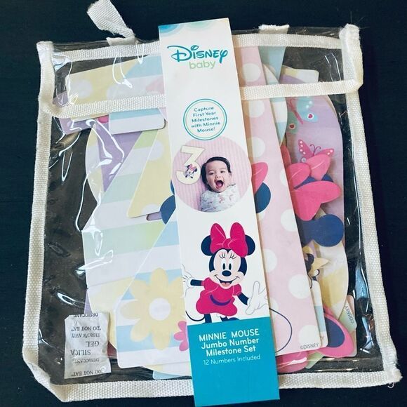 NWT Disney Baby Milestone Jumbo Number Photo Prop Set - Picture 2 of 3